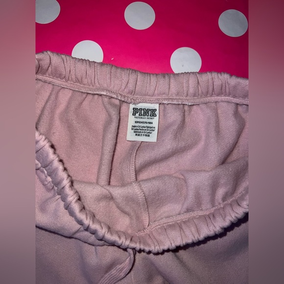 VS PINK Size SMALL RARE HTF Baby Pink Mega Bling Set. - Picture 10 of 16